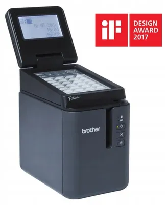 Zdjęcie produktu dla Brother PT-P950NW, TZe, Termotransferowy, 360 x 360 DPI, 60 mm/s, Przewodowy i Bezprzewodowy, Czarny
