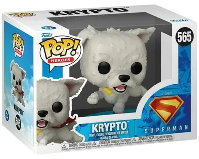 Image de FUNKO POP DC : Figurine Superman 2025 - 565 Krypto Multicolore
