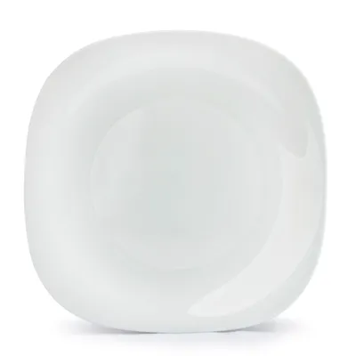 Obrázek produktu pro PLATE 31x31 cm Skleněný jídelní talíř Square White