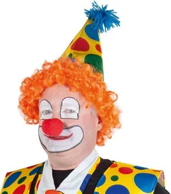 Produktbild von Rote klassische Clownsnase für Karneval und Fasching, Einheitsgröße für Erwachsene
