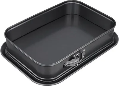 Productafbeelding van Rectangulaire Springvorm van 35,5 x 24 x 8 cm met Anti-aanbaklaag