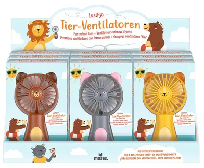 Produktbild von moses Verlag LUSTIGER TIER-VENTIL TIER-VENTILATOR TIER-VENTILATOR