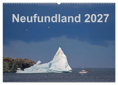 Zdjęcie produktu dla Nowa Fundlandia 2027 (kalendarz ścienny 2027, format DIN A2, poziomy), kalendarz miesięczny CALVENDO