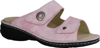 Produktbild von Finn Comfort Colina Damenschuhe, Pantolette, Leder, Rosso, lose Einlagen, bequem - Marken Finn Comfort, Mehrfarbig, leder (natural)