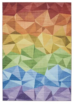Produktbild von Waschbarer Teppich George Multicolor 300x400 cm Wohnzimmer Rechteckig benuta