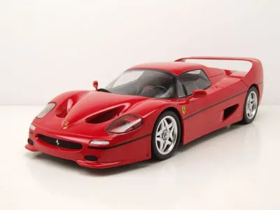 Produktbild von Ferrari F50 Hardtop 1995 rot Modellauto 1:18 KK Scale