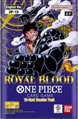 Produktbild von One Piece Card Game Royal Blood Sleeved Booster OP10 Englisch