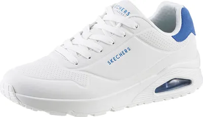 Produktbild von Skechers Street Uno - Suited on Air Herren Sneakers 183004 WBL weiss/blau, Schuhgröße:44 EU