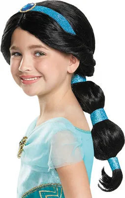 Produktbild von Disney Prinzessin Jasmin Perücke für Kinder