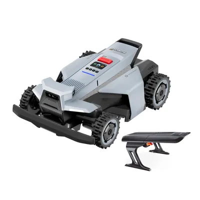 Produktbild von Navimow X420 Mähroboter mit Garage X, Ultimate AWD für 84 % Steigungen, Zero-Turn für schadensfrei, All-Terrain-Rasenmäher (Getrennt versandt werden)