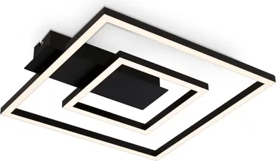 Immagine prodotto di Lampada da soffitto a LED, nera, LED/22W