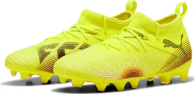 Produktbild von Puma Kinder Future 8 Match FG/AG Fussballschuhe - 108143, Farbe:Gelb, Kinder Schuhe:33