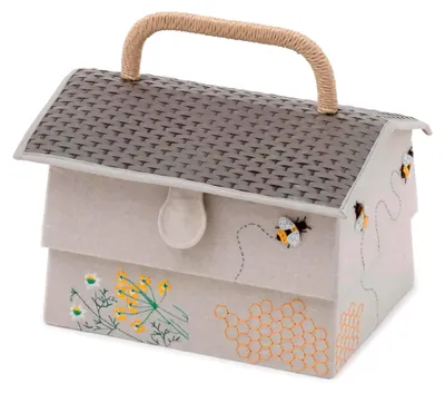 Produktbild von Nähhandwerk Aufbewahrungsbox, Bienenstock, 21 x 29 x 23 cm