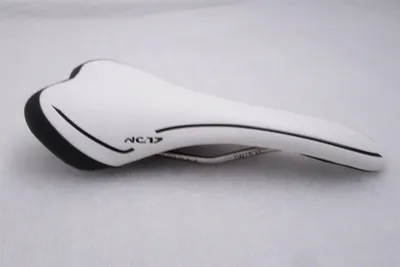 Produktbild von NC-17 XC Sattel Ti weiss XC Ti/All Mountain, MTB, Cross Country Fahrradsattel 7 mm Titan Gestell 192 Gramm
