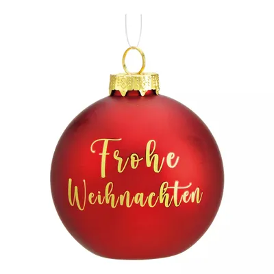 Produktbild von Kartenhalter Weihnachtskugel 4er Set