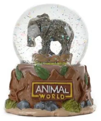 Produktbild von Toi-Toys - Schneekugel - Wilde Tiere Dekoration Weihnachten Schnee Elefant