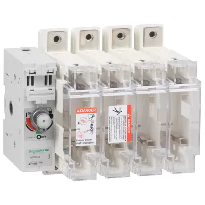 Produktbild von Schneider Electric Lasttrennschalter m. Sicherungen TeSys GS2S, 4p, 630A, DIN 3 GS2SG4