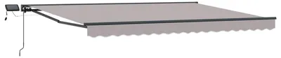 Produktbild von CLORIS Manueller Markisenrahmen mit LEDs 4 x 2 m - Markisen CC361