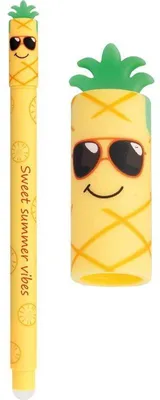 Produktbild von Eberhard Faber Gelschreiber Animal Erase It! Pineapple 0,7mm, radierbar