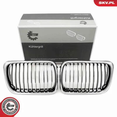 Produktbild von ESEN SKV 66SKV052 Kühlergrill Frontgrill für BMW 3 Limousine (E36) Chrom
