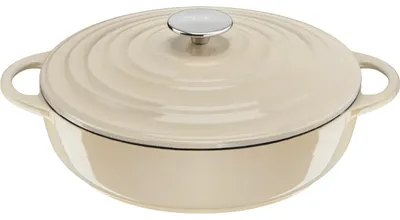 Productafbeelding van Tefal Lov Gusseisen Serveerpan, 28 cm, beige, model E25972