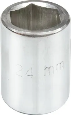 Produktbild von Kurze 6-Kant-Steckschlüssel Aus Chrom 3/4'' 50Mm - W-53490