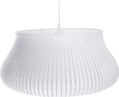 Produktbild von Hängelampe rund Ø 30 cm H: max. 82 cm Weiß E27 Modern Hängeleuchte