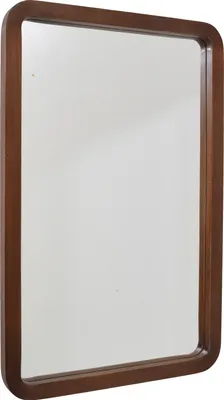 Zdjęcie produktu dla Lustro ścienne Fragix Britt 45x70 z drewna
