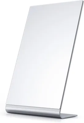 Image de Miroir de maquillage de 30 cm, doré, en verre HD, en aluminium, pour chambre à coucher