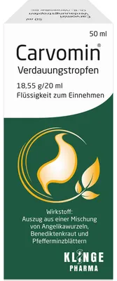 Produktbild von Carvomin Verdauungstropfen, 50 ml Lösung