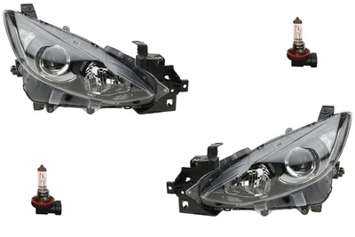 Obrázok produktu pre Johns, svetlomety vhodné pre Mazda 3 09/13-01/17 s H15/H11 ako sada ľavé, pravé