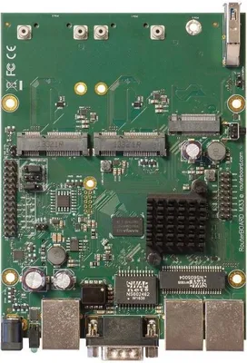 MikroTik RBM33G - SIM-Karten-Slot - Schwarz - Grün - Grau