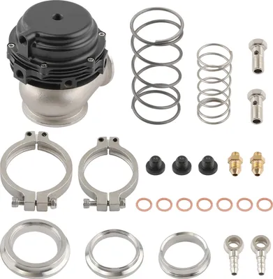 Produktbild von Aluminium 44mm V-Band External Turbo Wastegate Universal mit Feder Neu