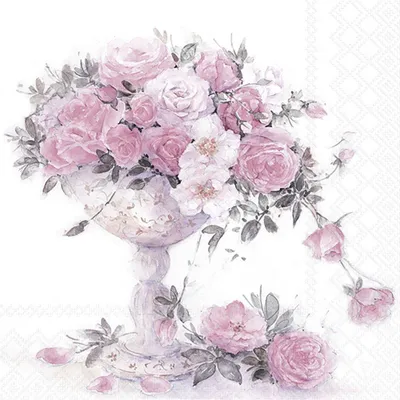 Produktbild von Servietten 33x33 cm - Flora vintage