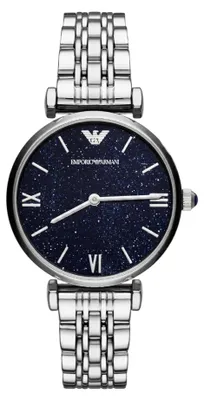Produktbild von Emporio Armani Damen-Uhr aus silberfarbenem Edelstahl AR11091