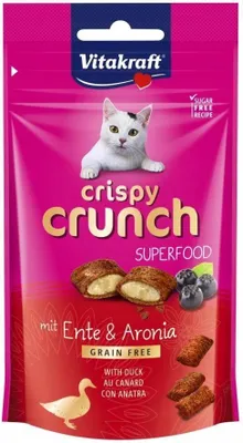 Produktbild von VITAKRAFT Crispy Crunch Duck with chokeberry - Katze behandeln - 60g