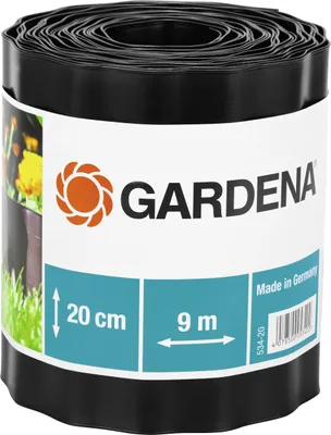 Produktbild von Beeteinfassung, 20cm hoch (braun)