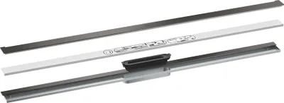 Immagine prodotto di hansgrohe AXOR Drain Set de finition caniveau, 1200mm pour montage mural, 42529340, 42529340