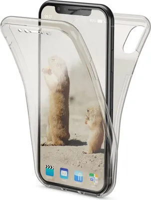 Obrázok produktu pre NALIA 360° puzdro na mobilný telefón pre Apple iPhone XS Max, celoplošná ochrana, sivé