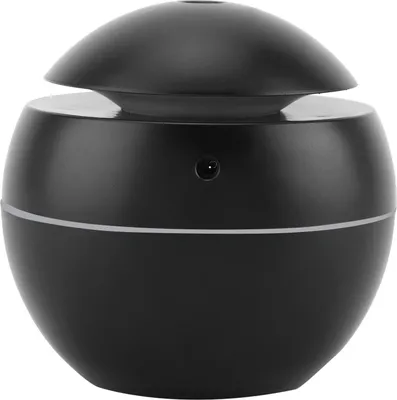 Obrázok produktu pre USB Essential LED Touch Aroma Ultrazvukový zvlhčovač oleja Difuzér Čistič vzduchu čierny