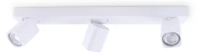 Produktbild von Spotleuchte "Contemporaneo", Aluminium, weiß, 3 Lampenfassungen GU10, 35W, 3000K, Schutzart IP20