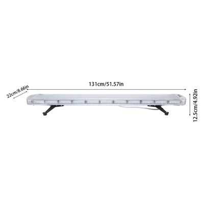 Zdjęcie produktu dla Światło stroboskopowe LED, 96 diod LED o wysokiej intensywności, 16 trybów stroboskopowych, BIAŁE