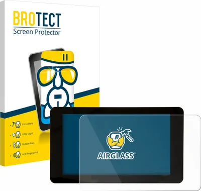 Produktbild von BROTECT Schutzglas für Raspberry Pi Touchscreen 2 (7") Schutzfolie Panzer Folie Glas Display Schutz klar