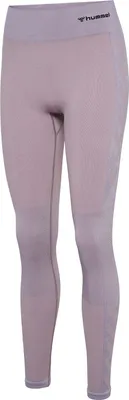 Produktbild von hummel hmlCLEA Seamless Mid-Waist Leggings Damen 3318 - nirvana melange XS