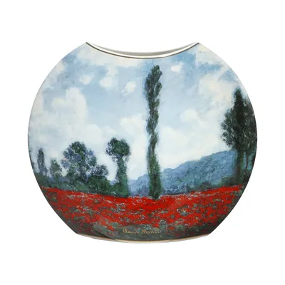 Produktbild von Goebel Claude Monet - Tulpenfeld/Mohnfeld - Vase