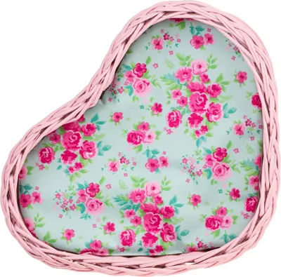 Zdjęcie produktu dla Wiklinowy pojemnik w kształcie serca 38x28 H12 cm