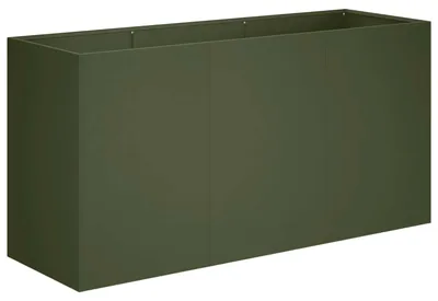 Obrázek produktu pro vidaXL Zahradní květináč, olivově zelený, 120 x 40 x 60 cm