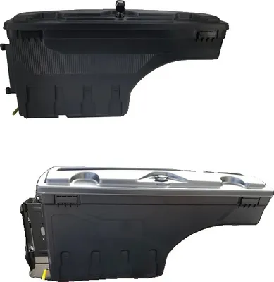 Obrázek produktu pro Úložný prostor pro nářadí, otočný box na zadních dveřích, modely Ford Ranger T9 2023+, 1 kus na levé straně