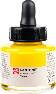 Image de Talens | Pantone Marker-Tinte 30 ml Jaune