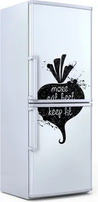 Produktbild von Kühlschrankdekoration  60x180 cm  Aufkleber auf dem Kühlschrank - Ideen Küche